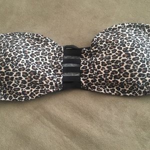 Leopard Print Bandaeu